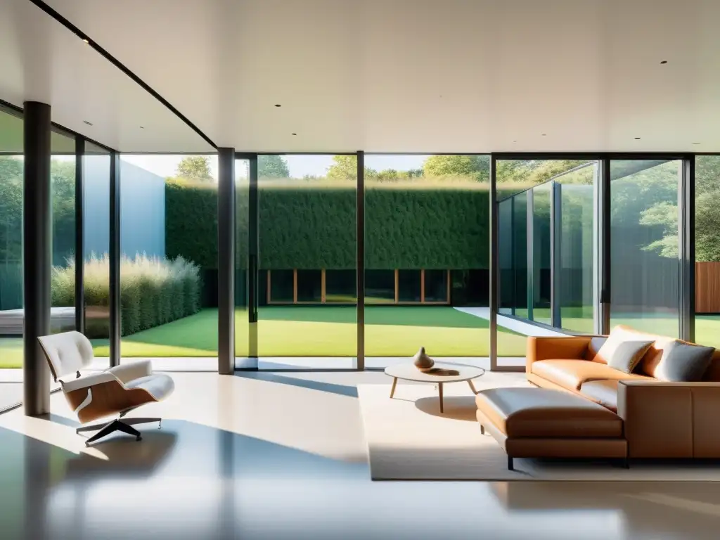 Interior moderno y sostenible con almacenamiento energético integrado Interior moderno y sostenible con almacenamiento de energía integrado en hogar