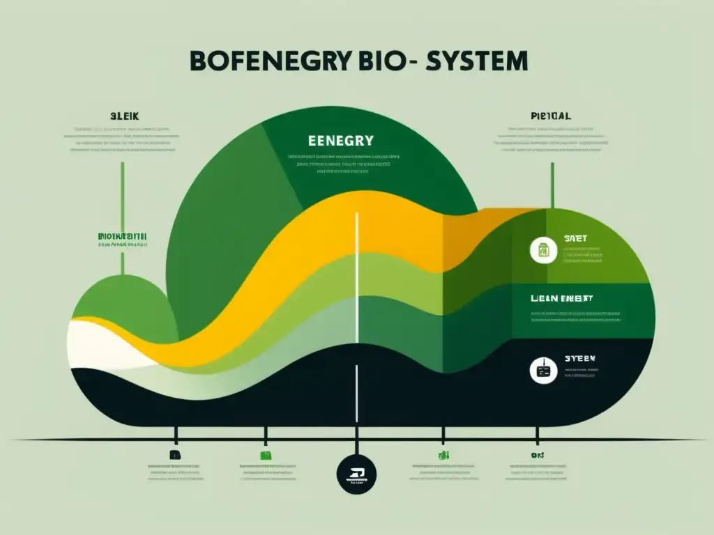 Un sistema de bioenergía moderno y eficiente, con diseño limpio y tecnología integrada para maximizar rendimiento